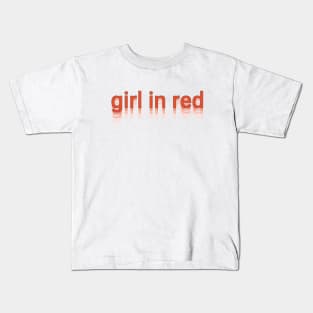 girl in red Kids T-Shirt